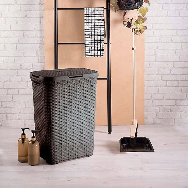 Brūns veļas grozs Curver Hamper, 40 l-image-1