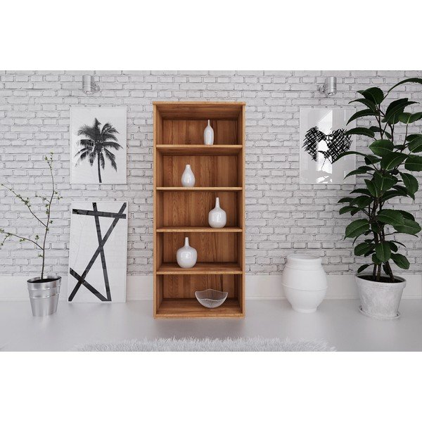 Dižskābarža koka grāmatplaukts 74x176 cm Vento – The Beds-image-4