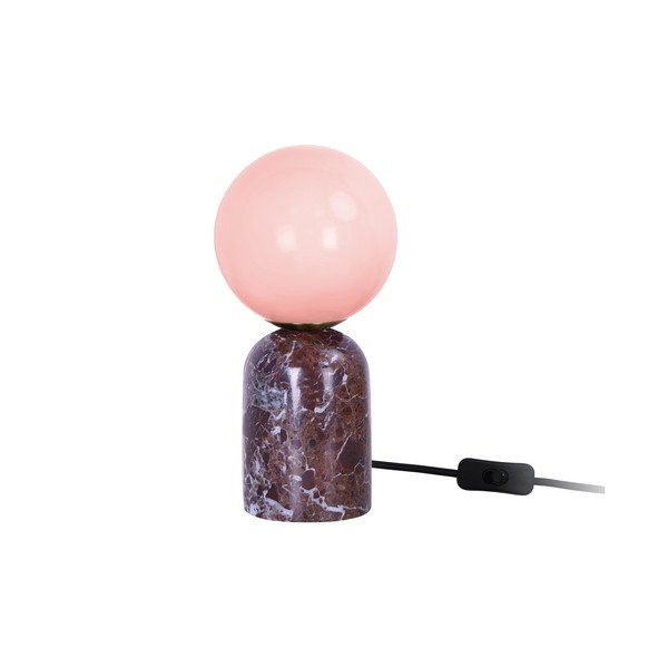 Bordo marmora galda lampa (augstums 20 cm) Lazio Sphere – Leitmotiv-image-2