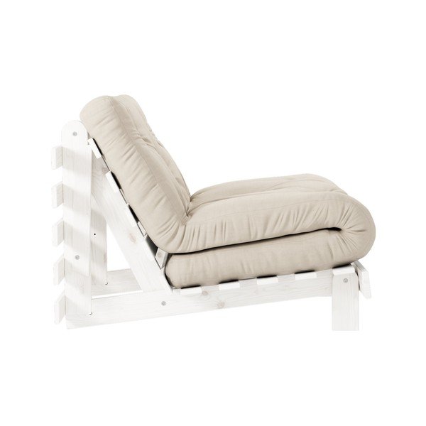 Izvelkamais krēsls Karup Design Roots White/Beige-image-3