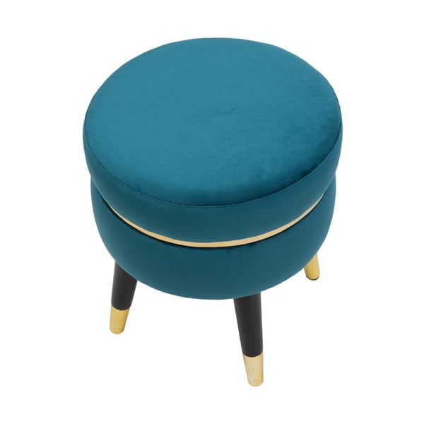 Tirkīzzils kāju soliņš Mauro Ferretti Paris-image-2