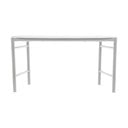 Gaiši pelēks metāla dārza sols Disc – Zone