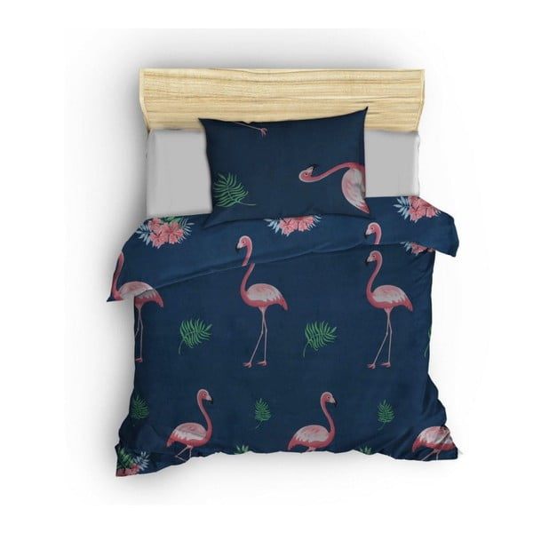 Tumši zila/rozā vienguļamā bērnu gultas veļa 140x200 cm Big Filamin – Mijolnir