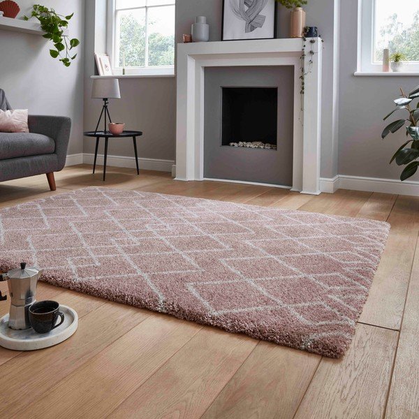 Rozā paklājs 160x220 cm Royal Nomadic – Think Rugs-image-2