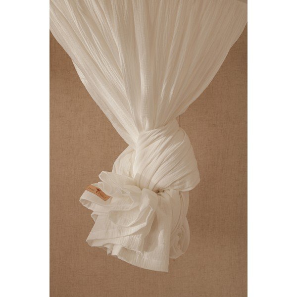 Balts kokvilnas baldahīns Cream – Moi Mili-image-2