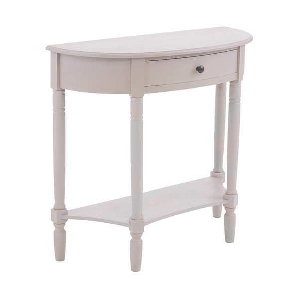 Pelēks priedes masīvkoka konsoles galds 33x81 cm Heritage – Premier Housewares
