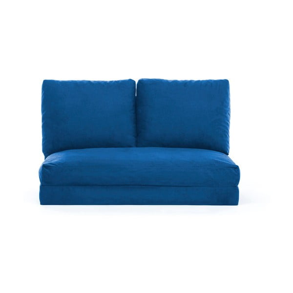 Zils izvelkamais dīvāns 120 cm Taida – Balcab Home