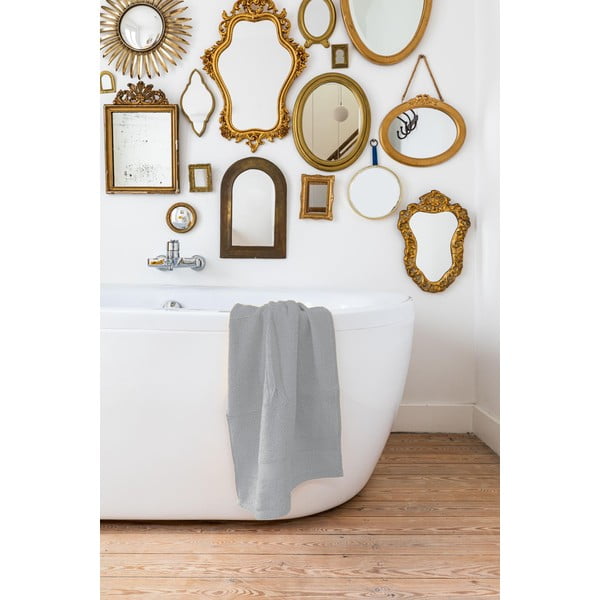 Gaiši pelēks dvielis Tiseco Home Studio, 50 x 100 cm-image-1