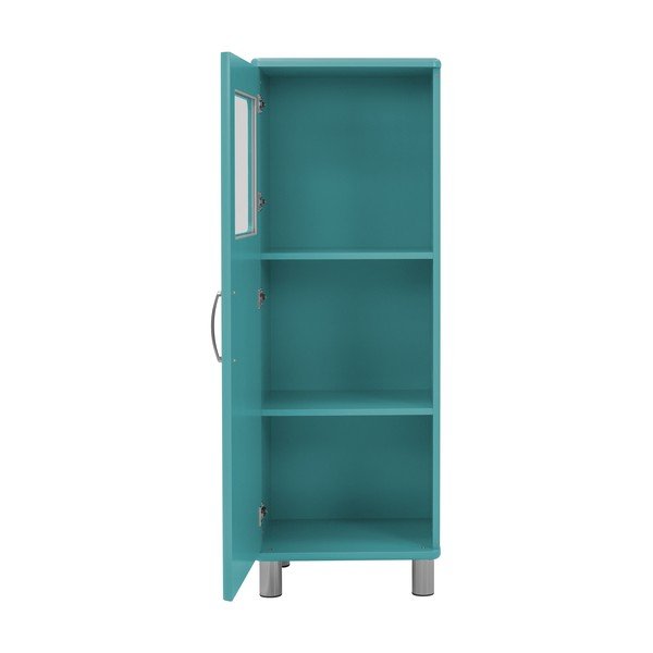 Tirkīzzils skapis 50x143 cm Malibu – Tenzo-image-4
