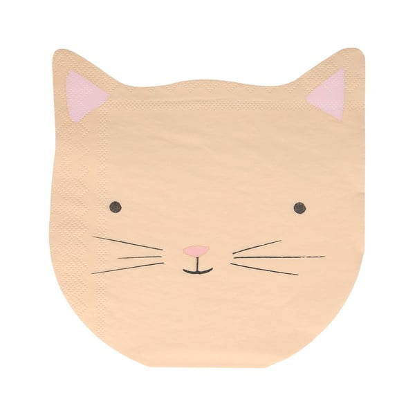 Papīra salvetes (16 gab.) Cat – Meri Meri-image-4