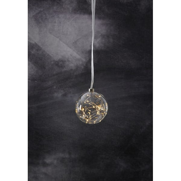 Balts Ziemassvētku gaismas dekors ø 15 cm Glow – Star Trading-image-2