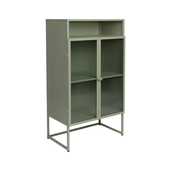 Zaļa vitrīna 60x105 cm Herbe – White Label-image-2