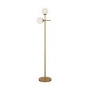 Stāvlampa zelta krāsā Squid Lighting Kruva, augstums 174 cm