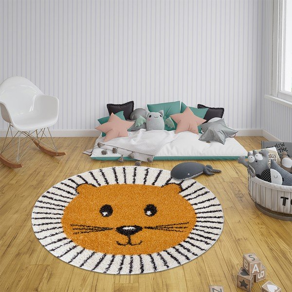 Bērnu paklājs Zala Living Design Lion Thal, ø 160 cm-image-1