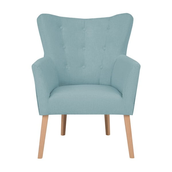 Zils krēsls ar atzveltnēm Micadoni Home Lamarta