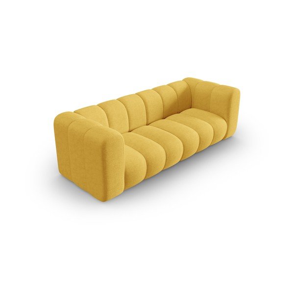 Dzeltens dīvāns 228 cm Lupine – Micadoni Home-image-3