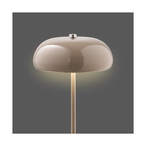 Pelēkbrūna metāla LED galda lampa (augstums 23 cm) Margate – House Nordic-image-3