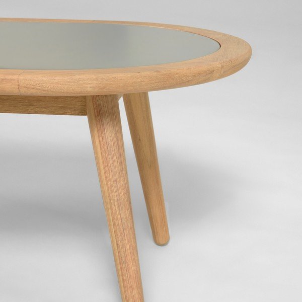 Dārza galds no eikalipta koka ar betona virsmu Kave Home Glynis Nina-image-1