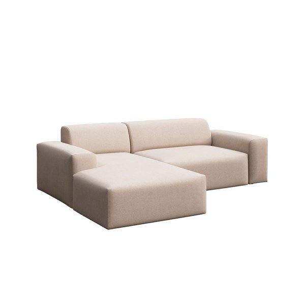 Bēšs stūra dīvāns (kreisais stūris) Fluvio – MESONICA-image-2