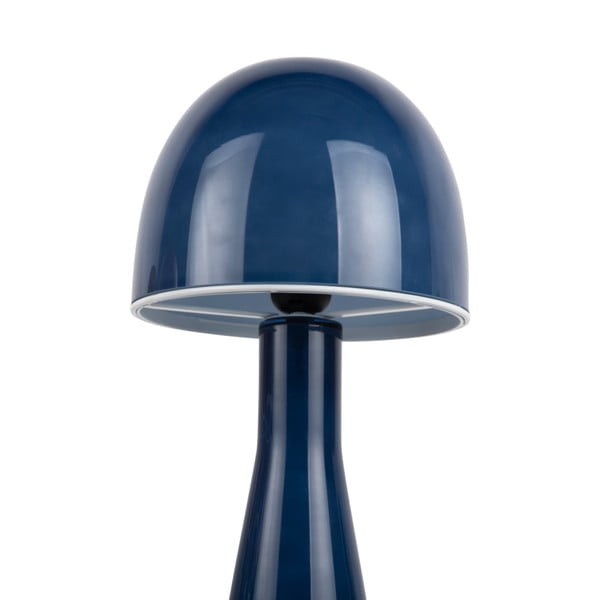 Tumši zila galda lampa ar stikla abažūru (augstums 45 cm) Bombin – Leitmotiv-image-2