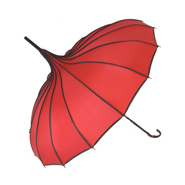 Sarkans Bebeig lietussargs, ⌀ 90 cm