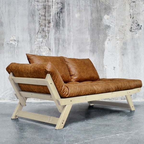 Dīvāns Karup Vintage Bebop Natural/Cognac-image-3