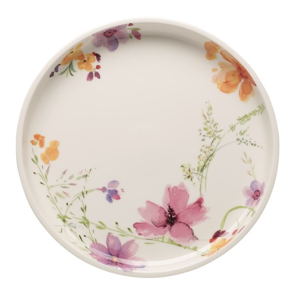 Porcelāna servēšanas šķīvis ar ziedu motīviem Villeroy & Boch Mariefleur, 30 cm