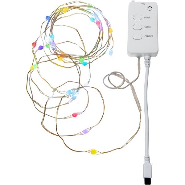 Lampiņu virtene ar USB garums 300 cm Smart Strip – Star Trading