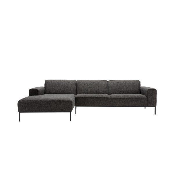 Tumši pelēks stūra dīvāns Ville – Sits-image-2