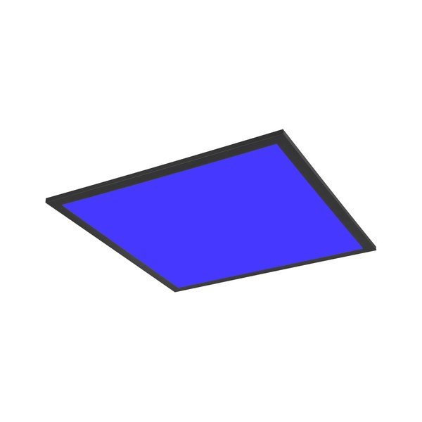 Melna LED griestu lampa 44.5x44.5 cm Beta – Reality-image-4