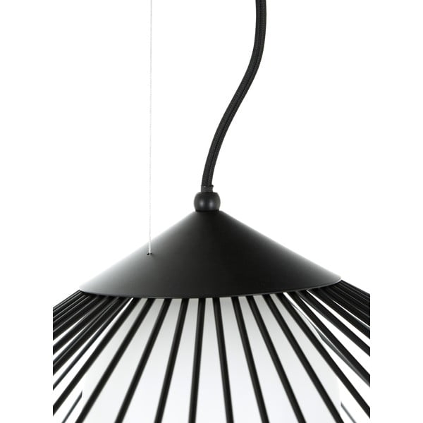Melna griestu lampa Westwing Collection Silvan-image-2