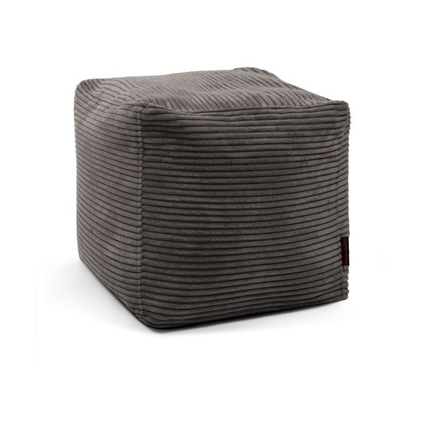 Tumši pelēks velveta sēžammaiss Up! MooG – SLOWDOWN