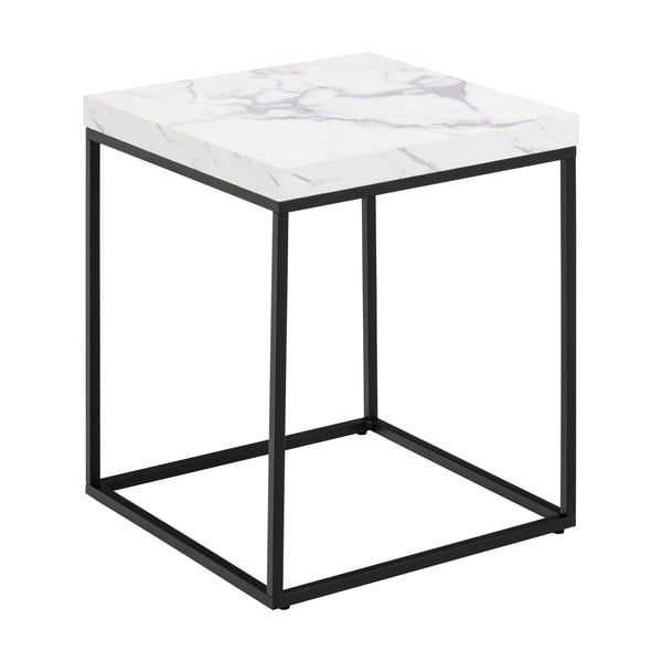 Sānu galdiņš ar marmora imitācijas galda virsmu 40x40 cm Barossa – Actona-image-2