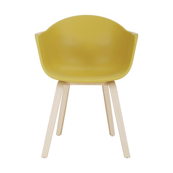 Dzeltens krēsls Westwing Collection Claire-image-2