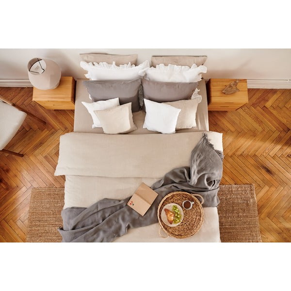 Divguļamā gulta no dižskābarža koka 180x200 cm Greg – The Beds-image-3