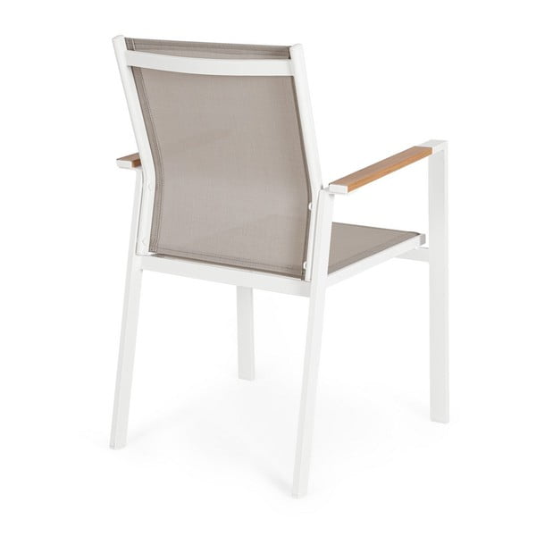 Balti metāla dārza krēsli (4 gab.) Heta – Bizzotto-image-3