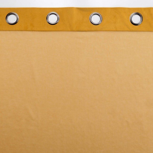 Dzeltens dienas aizkars 140x240 cm Casual – douceur d'intérieur-image-3