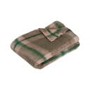 Pelēks ar rozā pleds 200x140 cm Grid - Hübsch