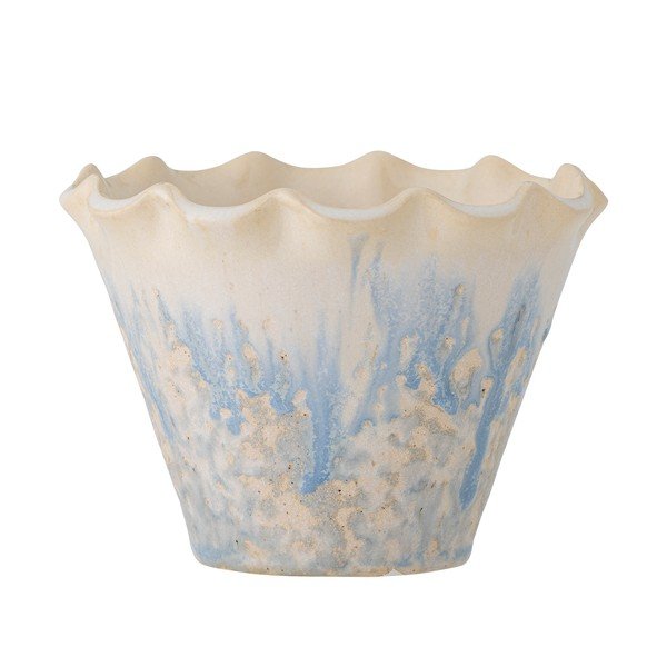 Akmensmasas puķu poda apvalks ø 14 cm Bertha – Bloomingville