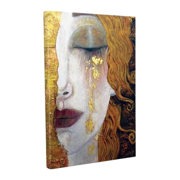 Gleznas reprodukcija uz audekla Zilberman/Klimt Golden Tears, 30 x 40 cm