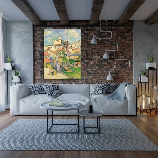 Reproducēta glezna 50x70 cm Gardanne, Paul Cézanne – Fedkolor-image-1
