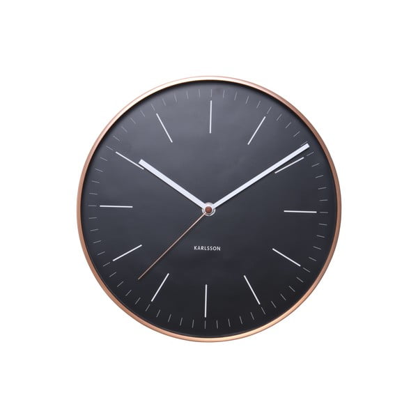Pulkstenis Present Time Minimal Black