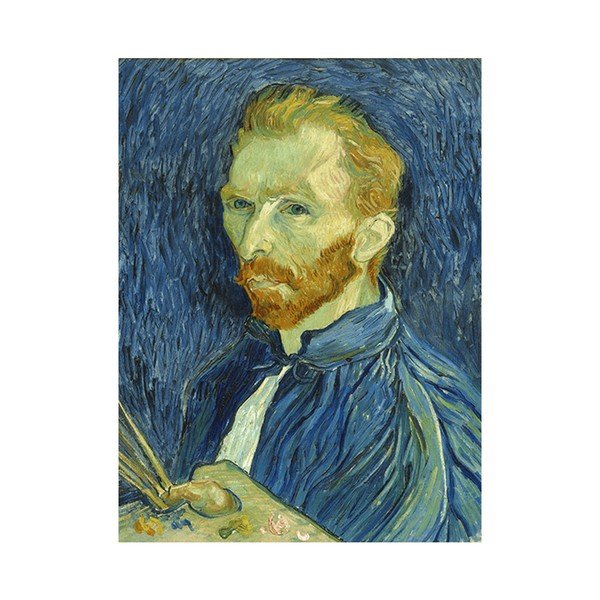 Vinsents van Gogs - Pašportrets, 60x45 cm