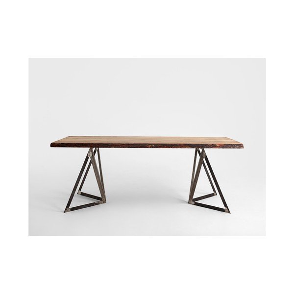 Ēdamgalds ar priedes koka virsmu Custom Form Sherwood, 200 x 100 cm-image-1