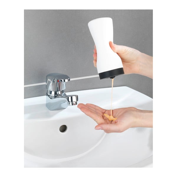 Balts mazgāšanas līdzekļa dozators Wenko Squeeze, 250 ml-image-1