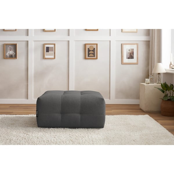 Tumši pelēks kāju soliņš Kleber – Bobochic Paris-image-4