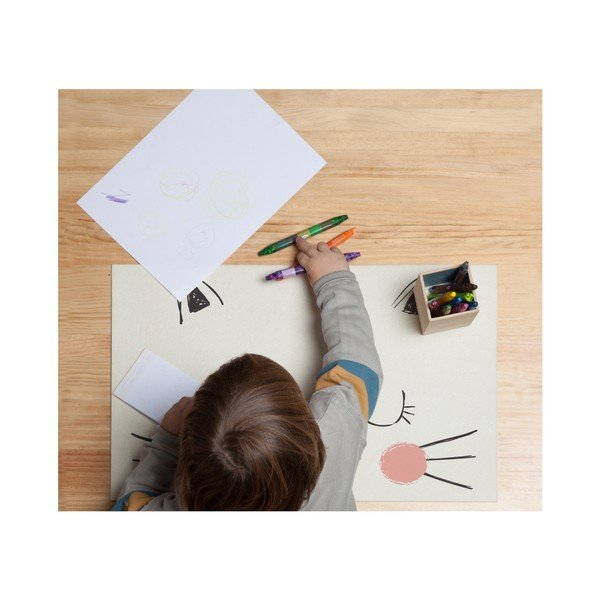Bērnu galda paliktnis Little Nice Things Cat, 55 x 35 cm-image-1