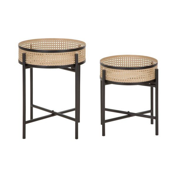 Apaļi sānu galdiņi (2 gab.) ø 40 cm Fuji – Mauro Ferretti-image-2