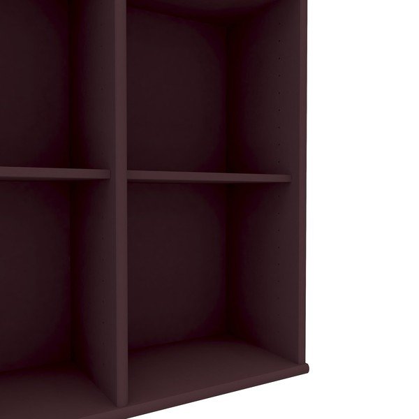 Bordo sienas grāmatplaukts Mistral 025-image-3