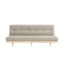 Izvelkamais dīvāns Karup Design Lean Raw Linen